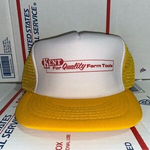 Kent quality Farm 👨‍🌾 Tools 🧰 Trucker Hat cap vintage 1990s shop store USA 🇺🇸